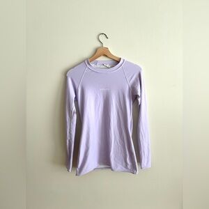 Sakura Fightwear Soft Purple Lavender Long Sleeve Grappling BJJ Rash Guard Top